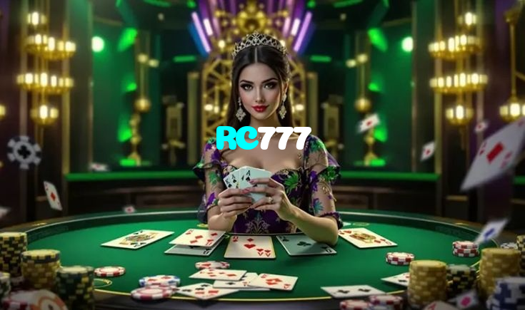 RC777 casino presented on mobile device in Pakistan with slots and live games